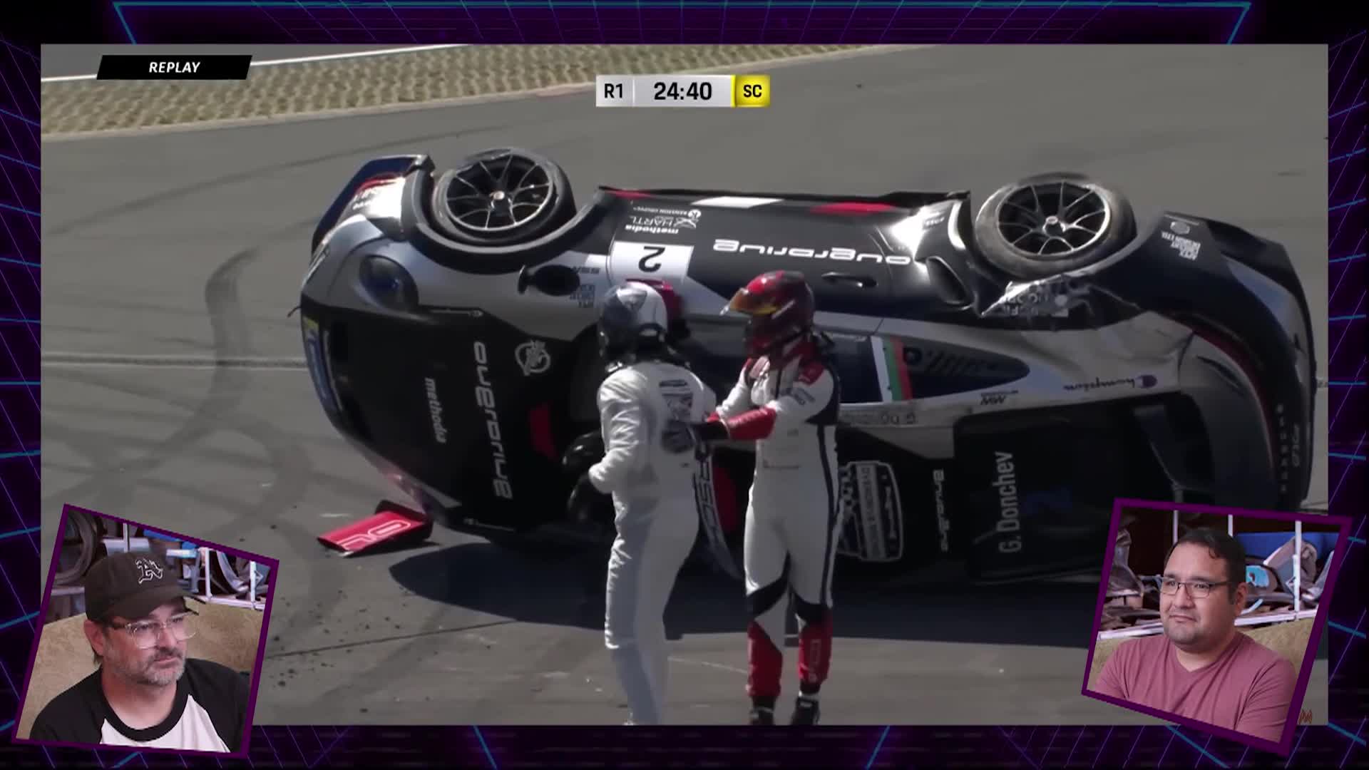 Thumbnail image for Back to the Sofa Podcast: Motor Mayhem Unleashed: Reaction to the Craziest and Weirdest Motorsport Moments