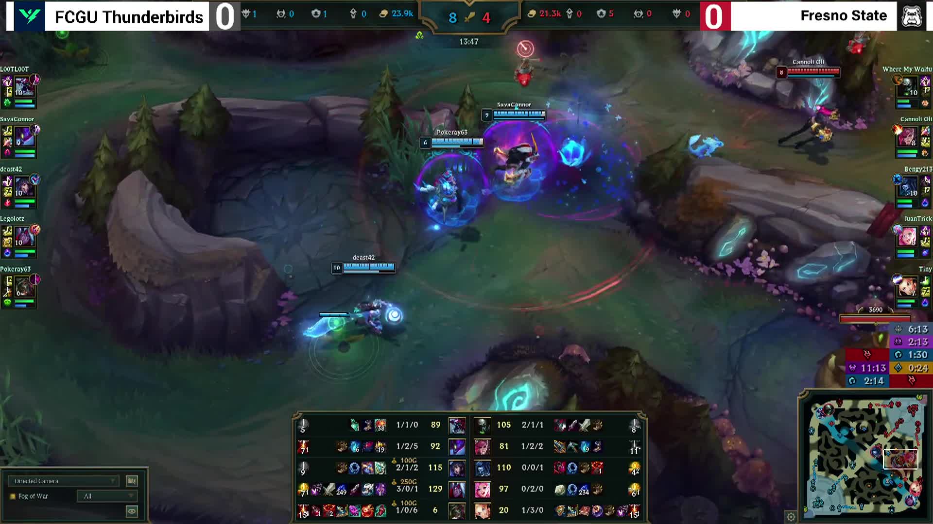 Thumbnail image for League of Legends NECC Nationals Round 1: Fresno State vs Florida Gulf Coast University