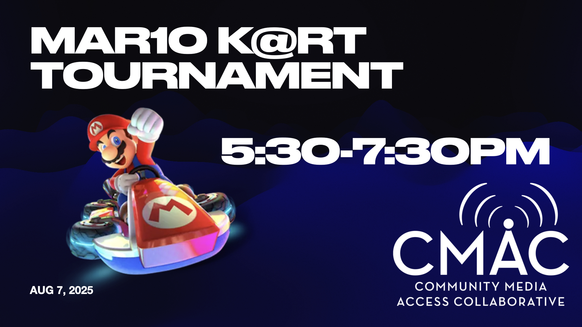 CMAC Mario Kart Tournament 2025